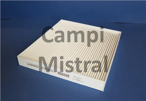 Mistral Filter AVF2613 - Фільтр, повітря у внутрішній простір autocars.com.ua