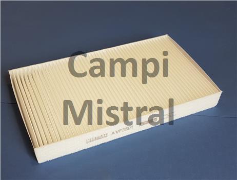 Mistral Filter AVF3501 - Фільтр, повітря у внутрішній простір autocars.com.ua