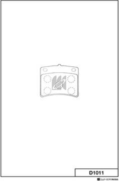 MK Kashiyama D1011 - Гальмівні колодки, дискові гальма autocars.com.ua