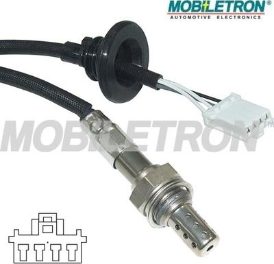Mobiletron OS-C447P - Датчик кислорода Mitsubishi Colt VI  Smart Forfour 454 autodnr.net