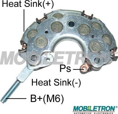 Mobiletron RN-13PL - Выпрямитель, генератор avtokuzovplus.com.ua