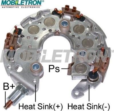 Mobiletron RN-34 - Випрямляч, генератор autocars.com.ua