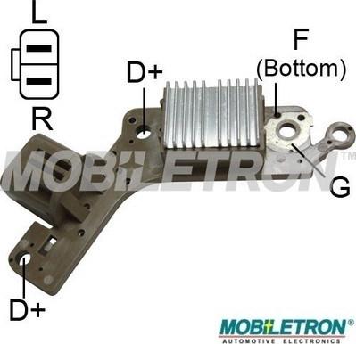 Mobiletron VR-H2009-77B - Регулятор напруги генератора autocars.com.ua