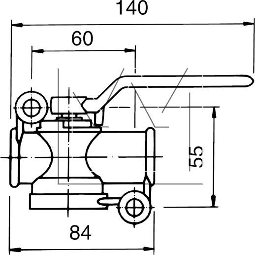 Monark 028405001 - Запірний кран autocars.com.ua