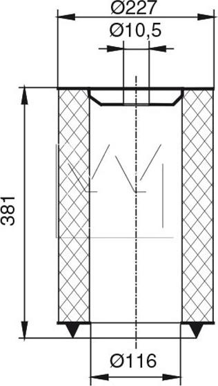 Monark 030781966 - Воздушный фильтр avtokuzovplus.com.ua