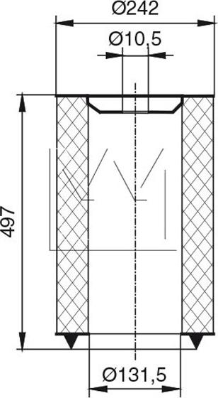 Monark 030781975 - Воздушный фильтр avtokuzovplus.com.ua