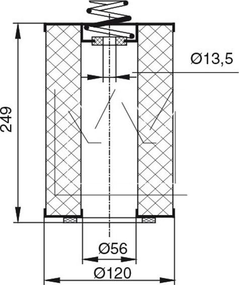 Monark 030784740 - Масляный фильтр avtokuzovplus.com.ua