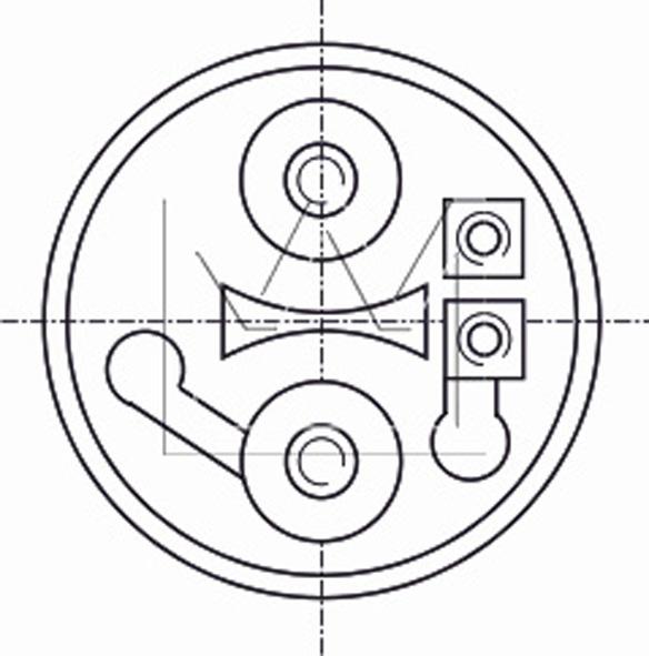 Monark 083303035 - Тяговое реле, стартер avtokuzovplus.com.ua