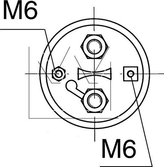 Monark 083402230 - Тягове реле, стартер autocars.com.ua