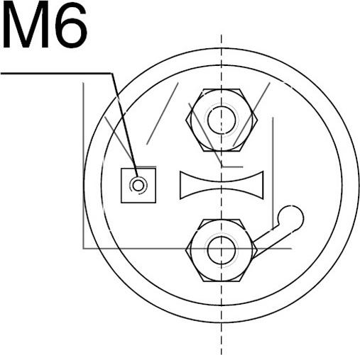 Monark 083413006 - Тягове реле, стартер autocars.com.ua