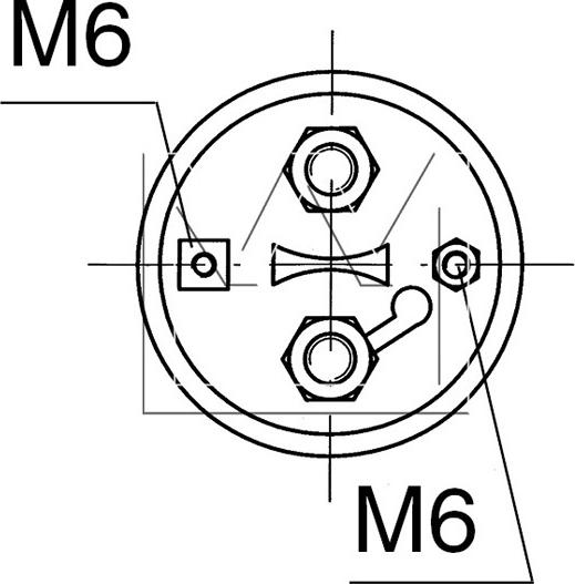 MONARK 083413014 - Тяговое реле, стартер avtokuzovplus.com.ua