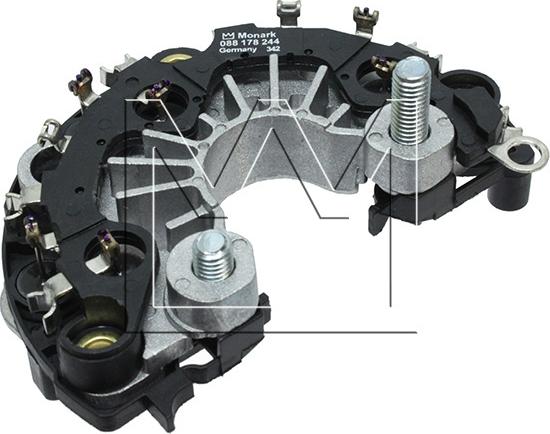 Monark 088178244 - Випрямляч, генератор autocars.com.ua