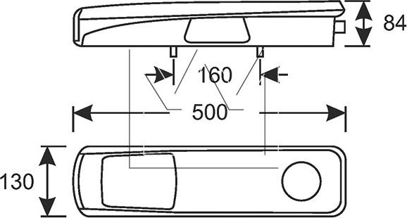 Monark 098212901 - Задній ліхтар autocars.com.ua