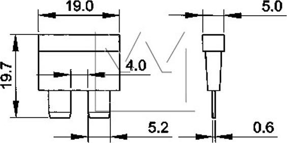 Monark 099830010 - Запобіжник autocars.com.ua