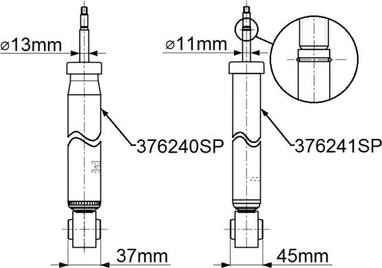 Monroe 376240SP - Амортизатор autocars.com.ua