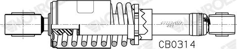 MONROE CB0314 - Гаситель, кріплення кабіни autocars.com.ua