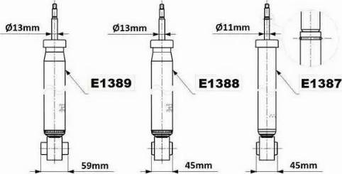 Monroe E1389 - Амортизатор autocars.com.ua