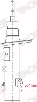 Monroe G8207 - Амортизатор autocars.com.ua