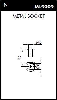 Monroe ML5608 - Газова пружина, капот autocars.com.ua