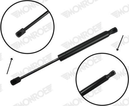 MONROE ML6575 - Газова пружина, кришка багажник autocars.com.ua