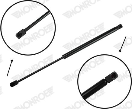 MONROE ML6584 - Газова пружина, кришка багажник autocars.com.ua