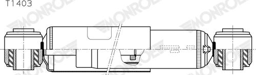 Monroe T1403 - Амортизатор autodnr.net