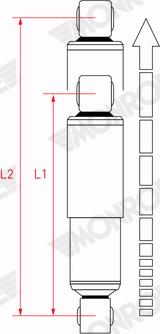 Monroe V2130 - Амортизатор avtokuzovplus.com.ua