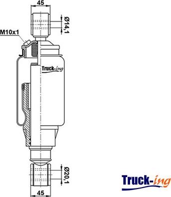 Montcada 0194630 - Гаситель, кріплення кабіни autocars.com.ua