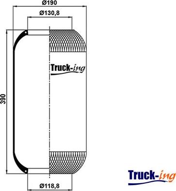 Montcada 0291022 - Кожух пневматичної ресори autocars.com.ua