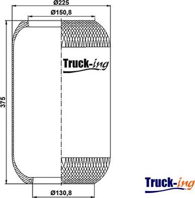 Montcada 0291190 - Кожух пневматичної ресори autocars.com.ua