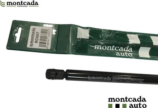 Montcada RCI007 - Газова пружина, кришка багажник autocars.com.ua