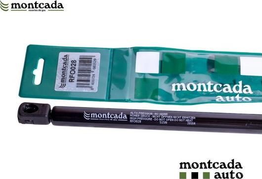 Montcada RFO028 - Газова пружина, кришка багажник autocars.com.ua