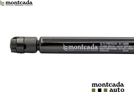 Montcada RMA006 - Газова пружина, кришка багажник autocars.com.ua