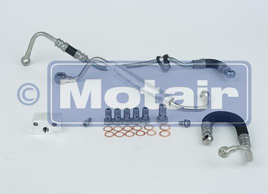 Motair Turbo 550395 - Маслопровод, компресор autocars.com.ua