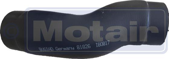 Motair Turbo 580826 - Трубка нагнітається повітря autocars.com.ua
