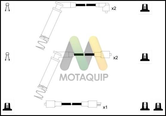 Motaquip LDRL1004 - Комплект проводів запалювання autocars.com.ua