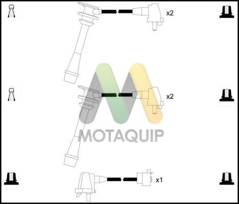 Motaquip LDRL1043 - Комплект проводів запалювання autocars.com.ua