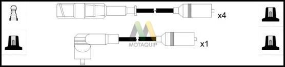 Motaquip LDRL1074 - Комплект проводів запалювання autocars.com.ua