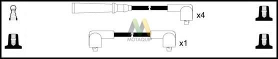 Motaquip LDRL1080 - Комплект проводів запалювання autocars.com.ua