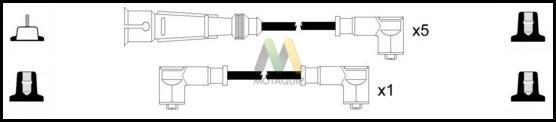 Motaquip LDRL1090 - Комплект проводів запалювання autocars.com.ua