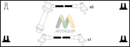 Motaquip LDRL1091 - Комплект проводів запалювання autocars.com.ua