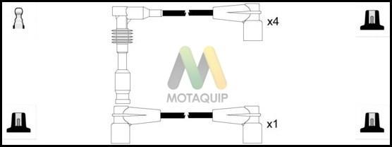 Motaquip LDRL1095 - Комплект проводов зажигания autodnr.net