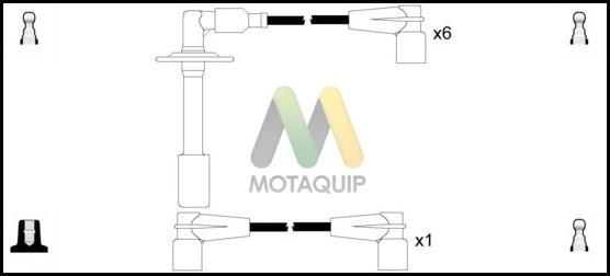 Motaquip LDRL1100 - Комплект проводів запалювання autocars.com.ua