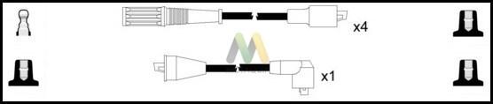 Motaquip LDRL1111 - Комплект проводов зажигания autodnr.net