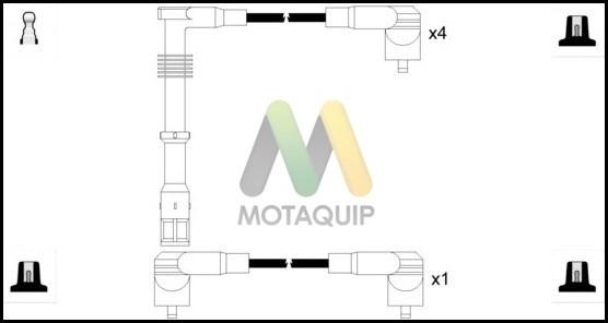 Motaquip LDRL1781 - Комплект проводов зажигания autodnr.net