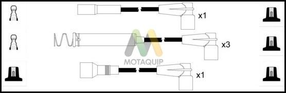 Motaquip LDRL1119 - Комплект проводів запалювання autocars.com.ua