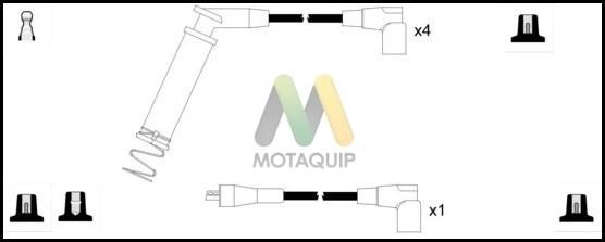 Motaquip LDRL1126 - Комплект проводов зажигания autodnr.net