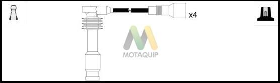 Motaquip LDRL1138 - Комплект проводів запалювання autocars.com.ua