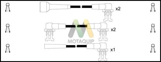 Motaquip LDRL1141 - Комплект проводів запалювання autocars.com.ua