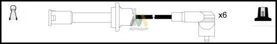 Motaquip LDRL1143 - Комплект проводів запалювання autocars.com.ua